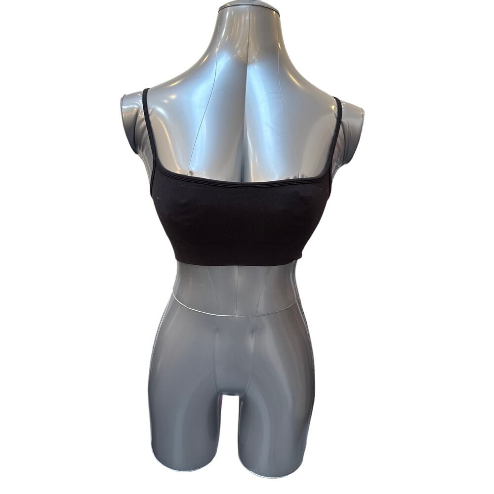 SKIMS Spaghetti Strap Bralette Black Women's S/M Adjustable Wireless Loungewear - Picture 1 of 3